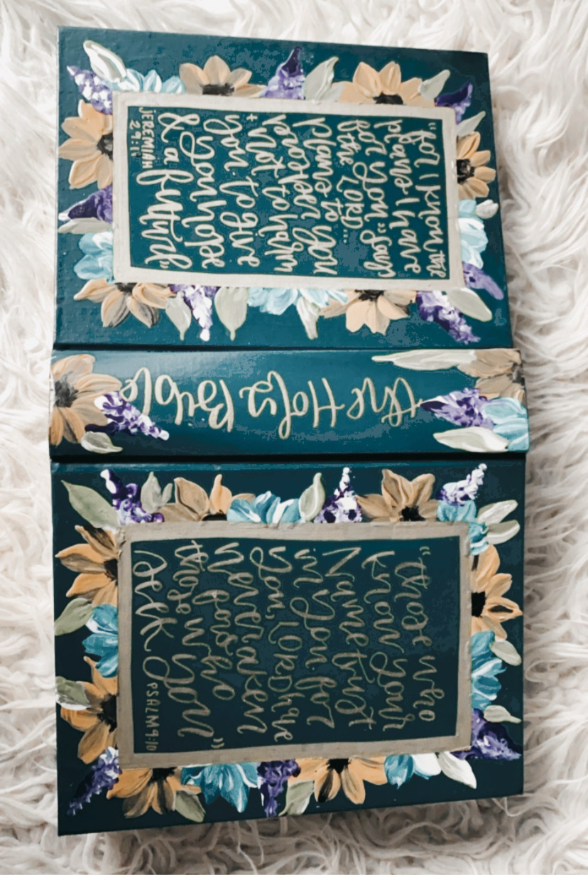 The Sarah Bible | Hand Painted Journaling Bible