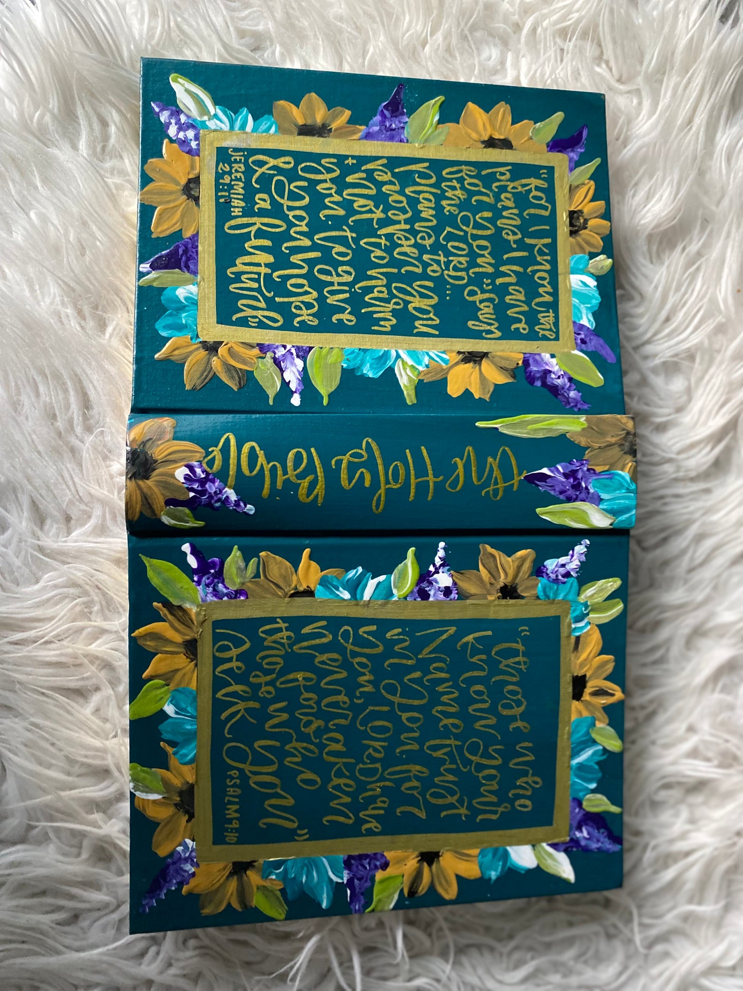 The Sarah Bible | Hand Painted Journaling Bible