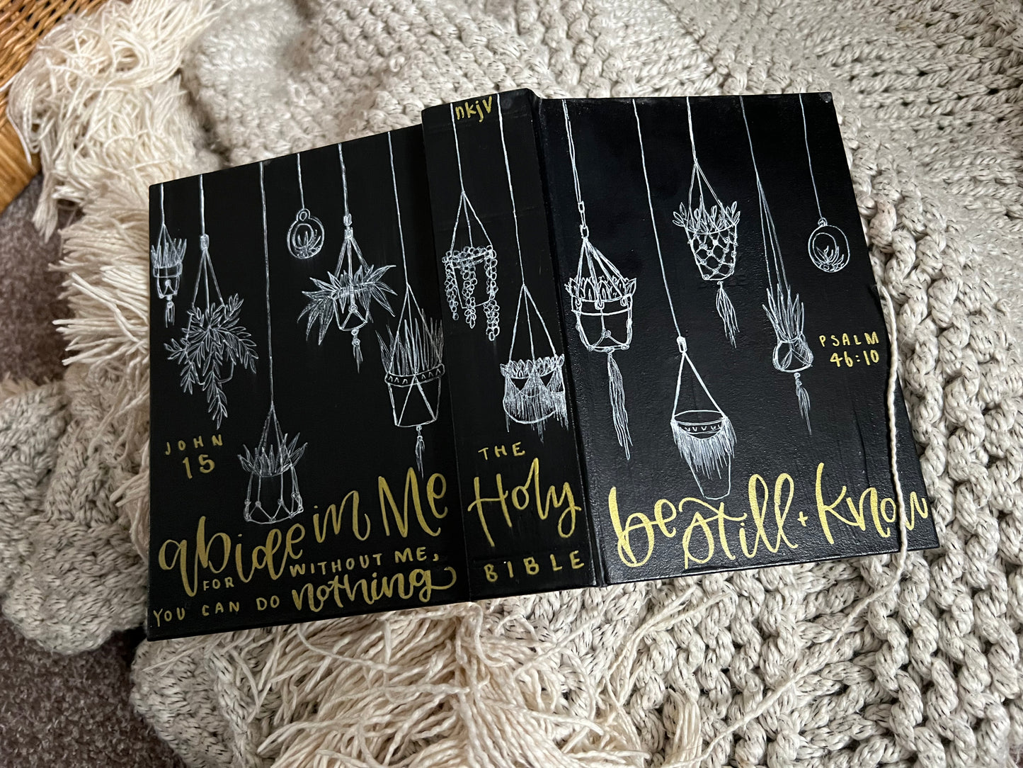 The Lauren Bible | Hand Painted Journaling Bible