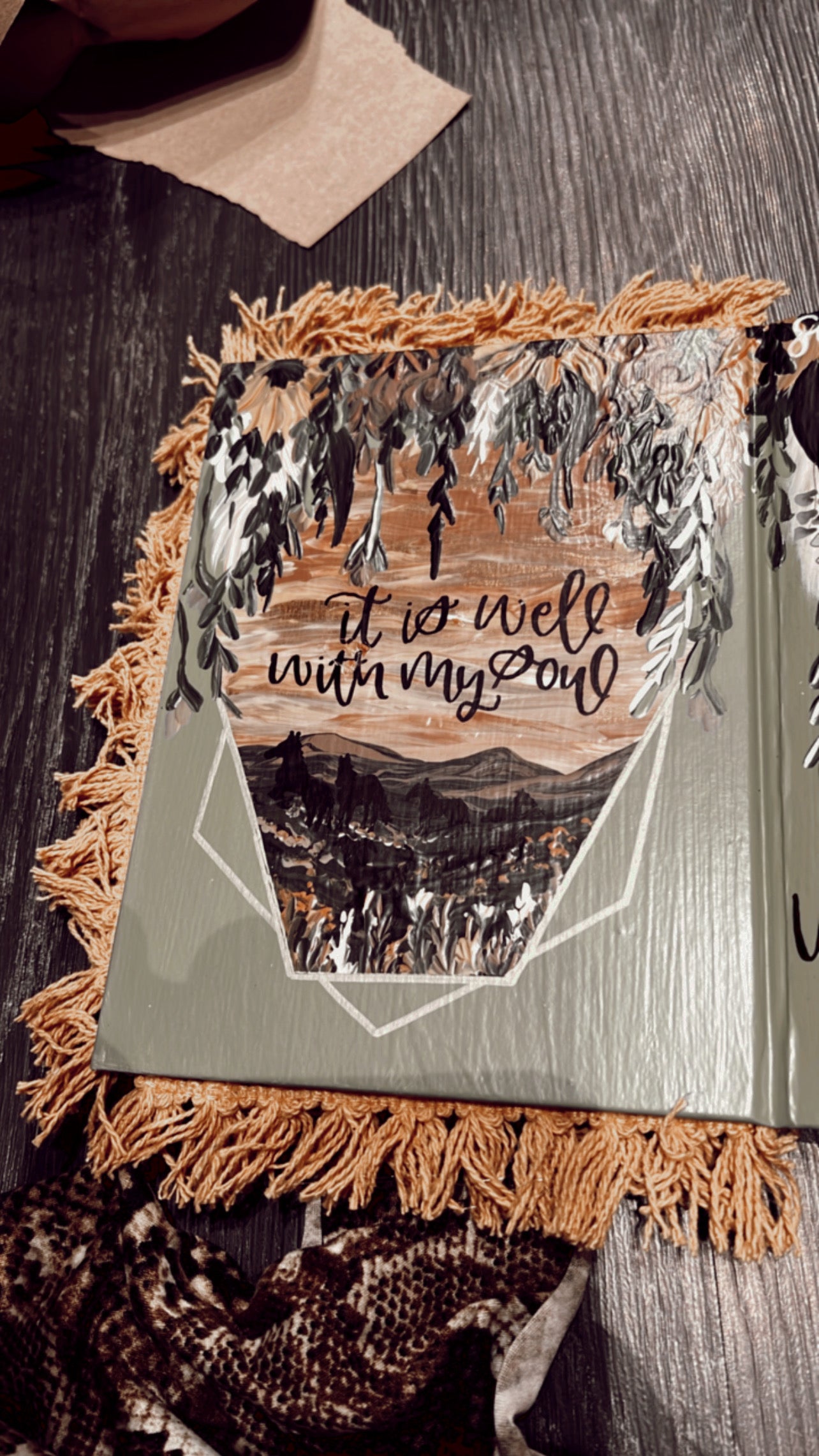 The Jessica Bible | Hand Painted Journaling Bible