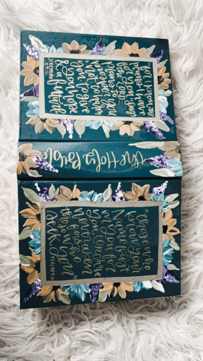 The Sarah Bible | Hand Painted Journaling Bible