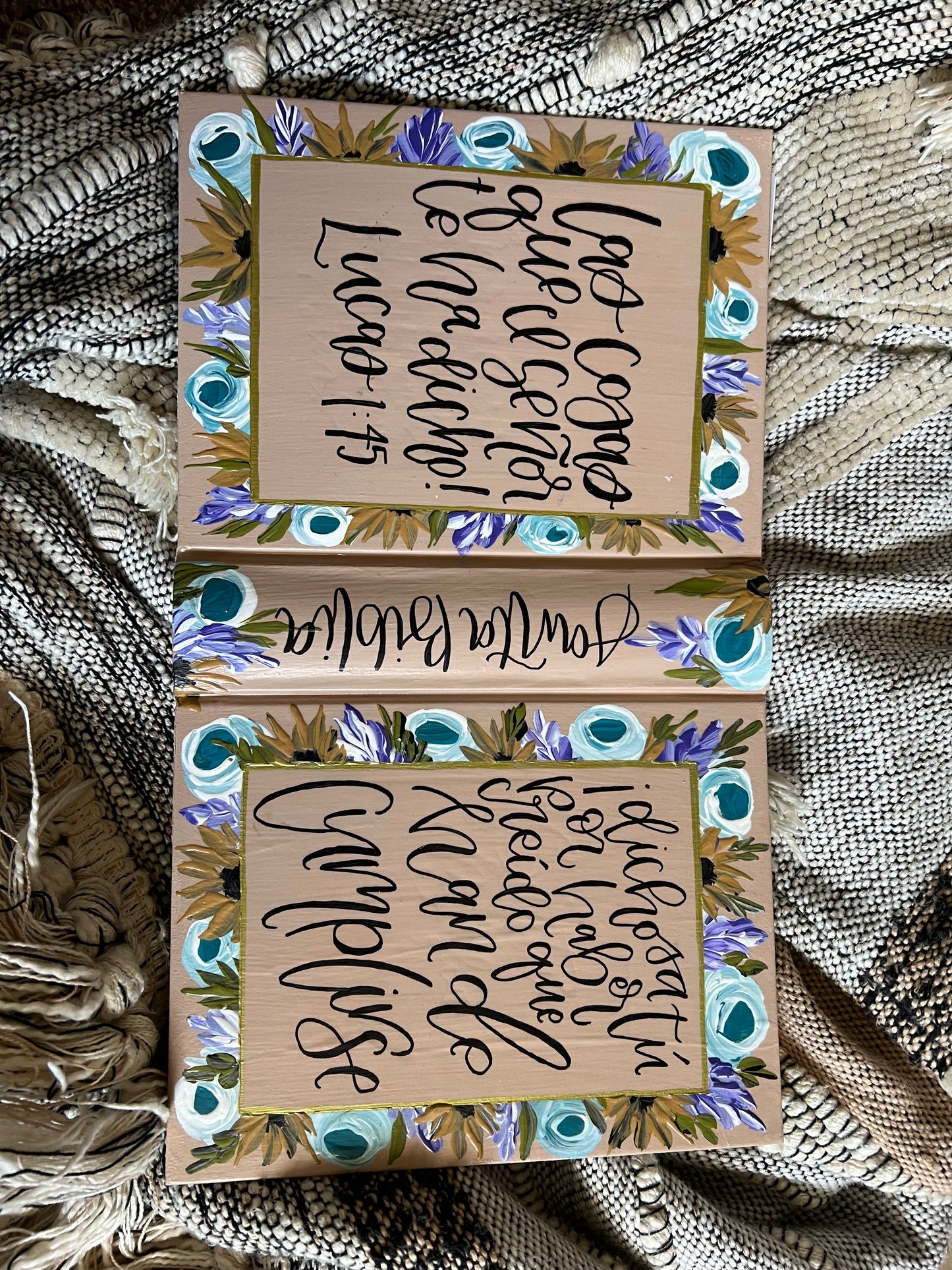 The Sarah Bible | Hand Painted Journaling Bible