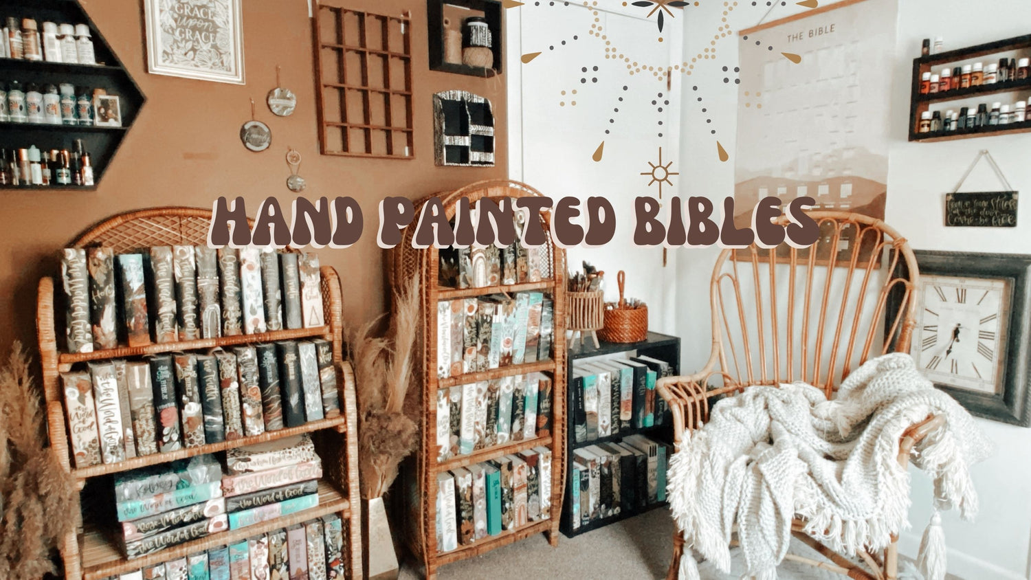 Hand Painted Bibles in Maine | sparrowsxwildflowers