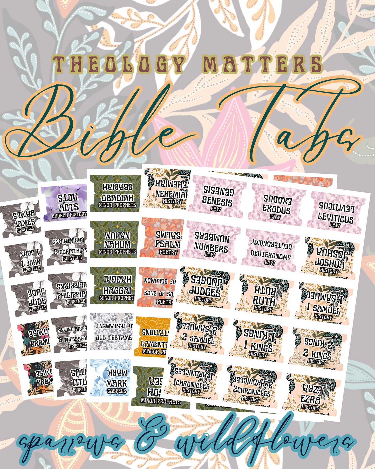 Bible Tabs - Theology Matters (Women’s)