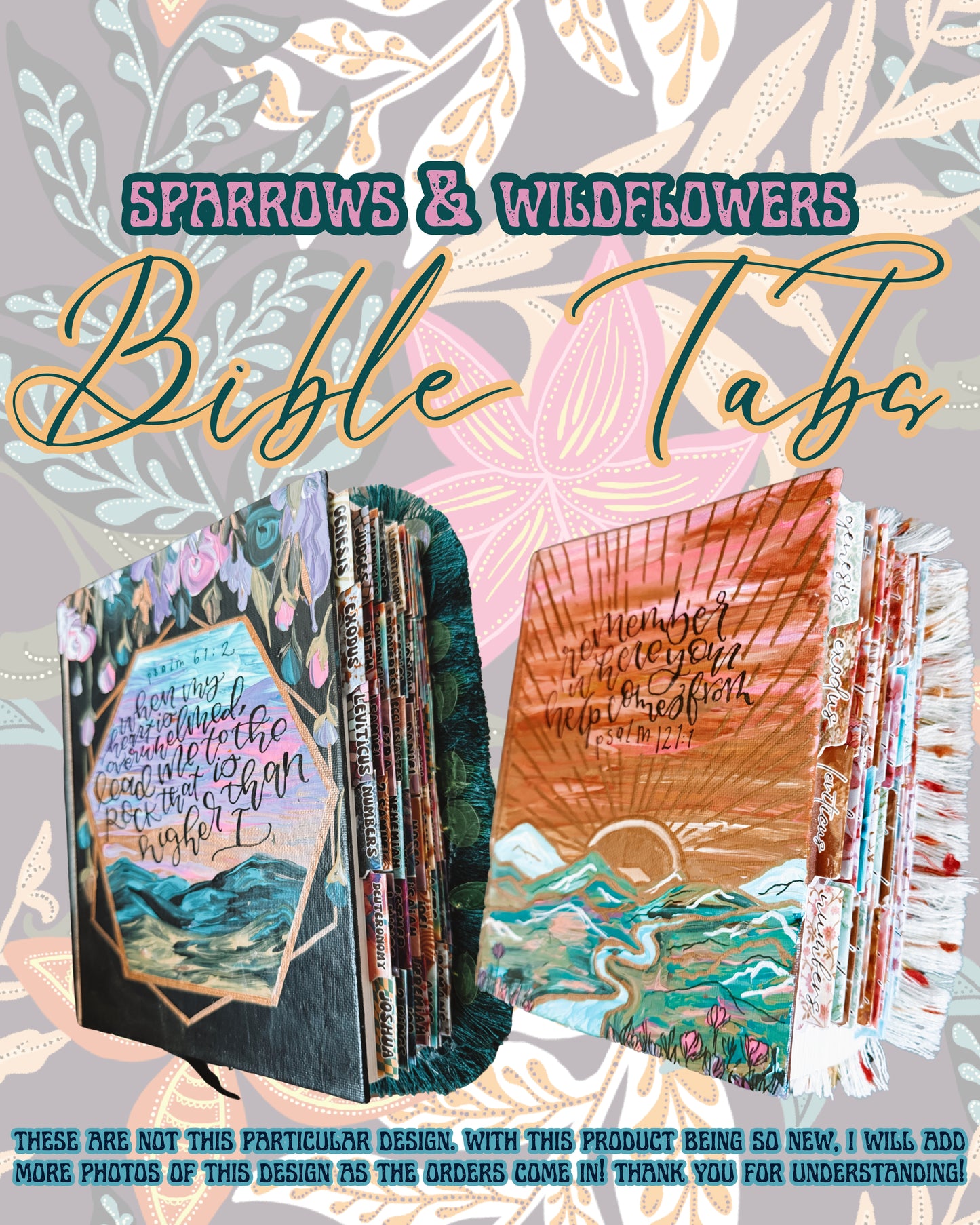 Bible Tabs - Desert Succulents