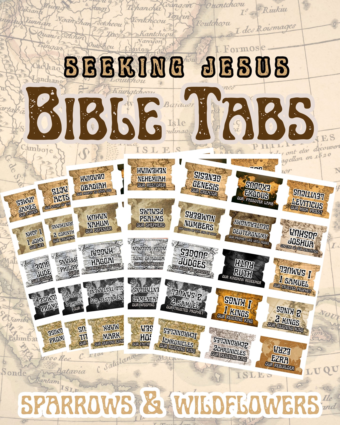 Bible Tabs - Seeking Jesus