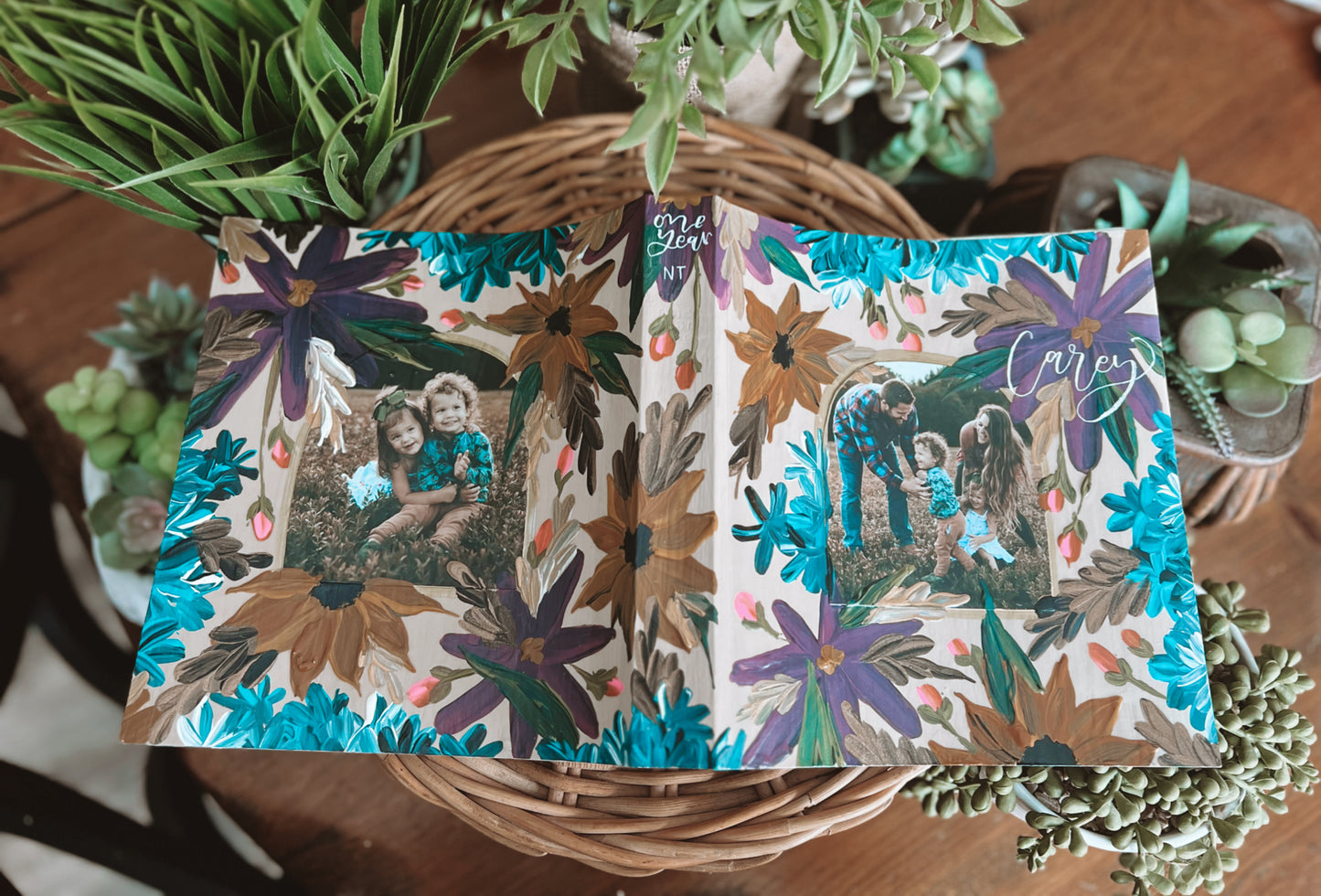 Hand Painted One Year Bible in Maine | Sparrows & Wildflowers