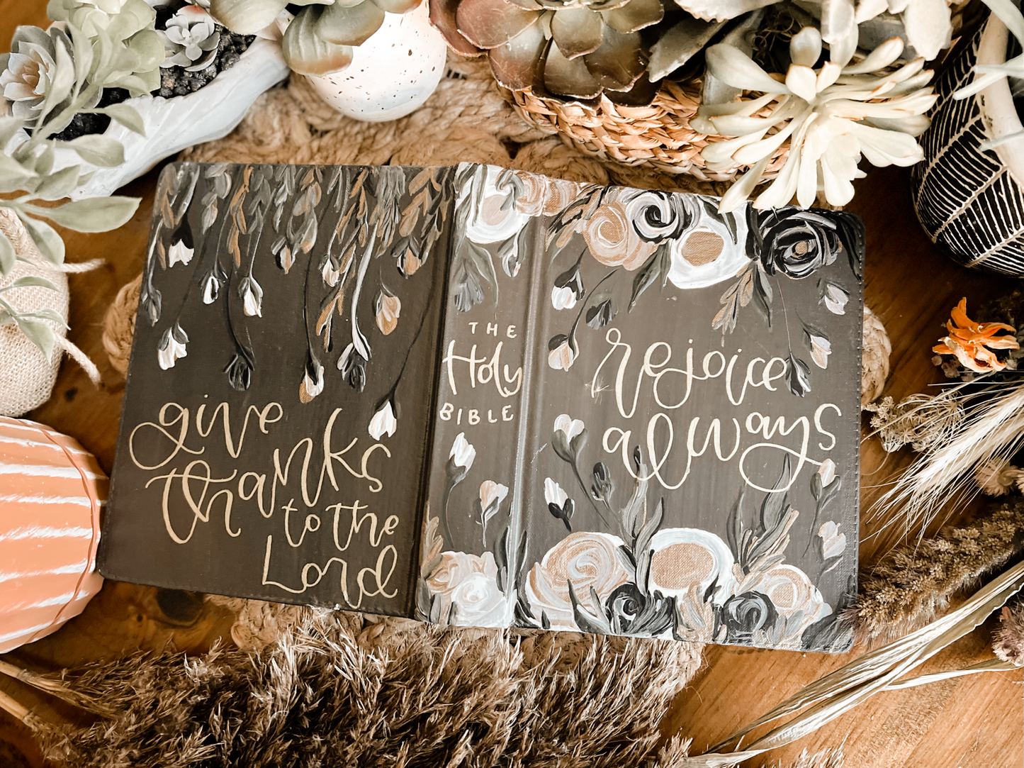 The Deborah Bible | Hand Painted Journaling Bible