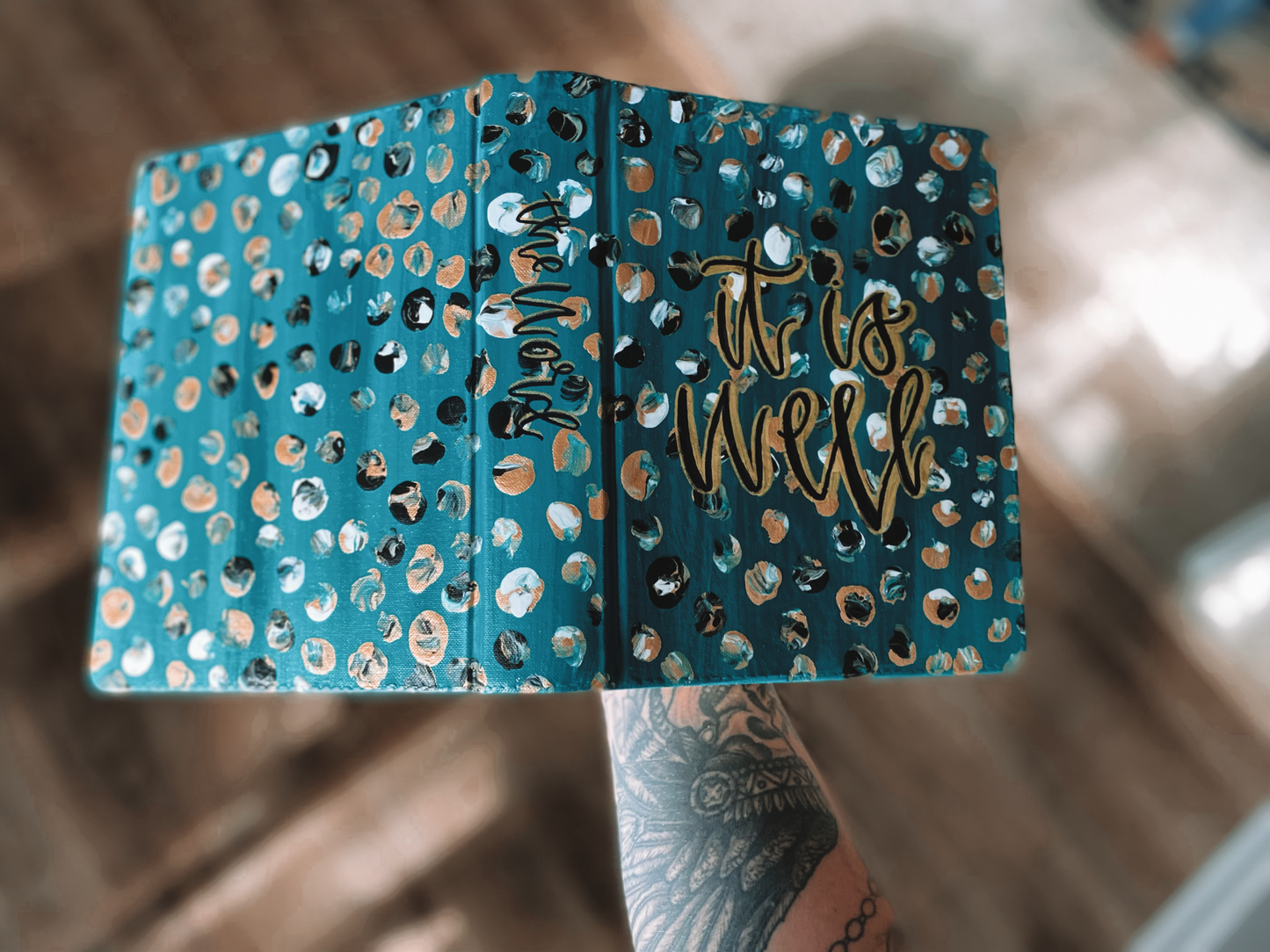 The Diandra Bible | Hand Painted Journaling Bible