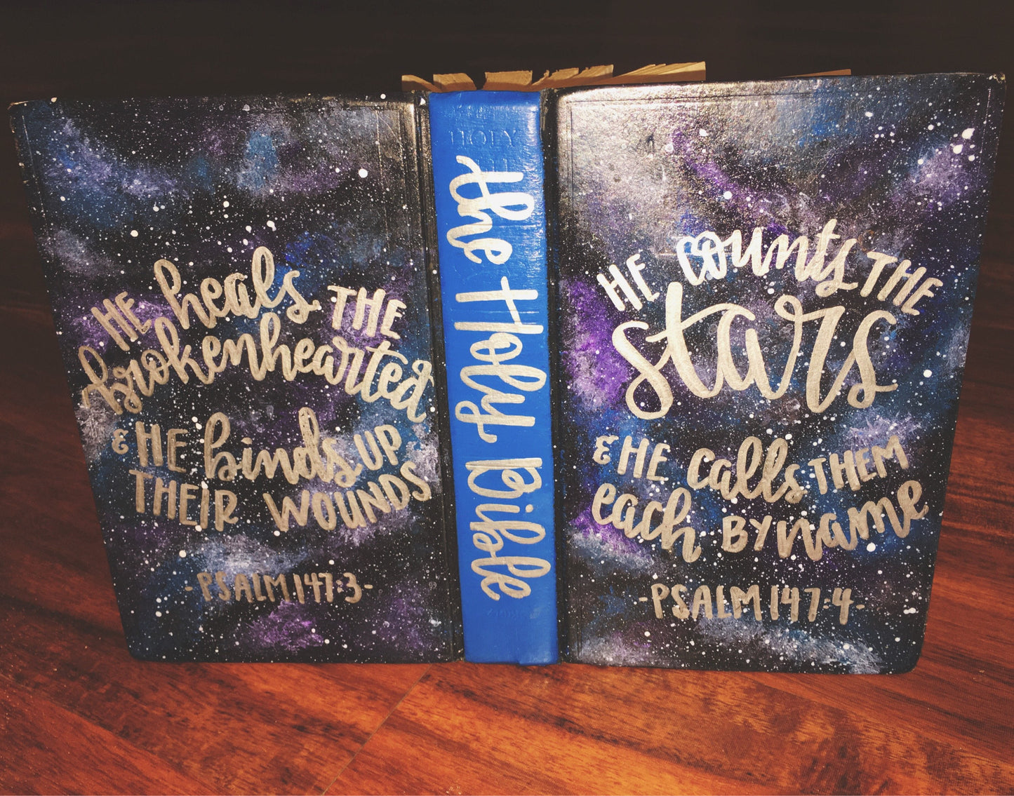 The Melissa Bible | Hand Painted Journaling Bible