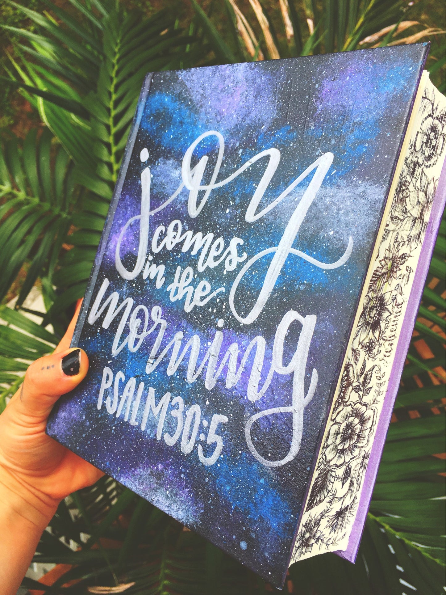 The Melissa Bible | Hand Painted Journaling Bible
