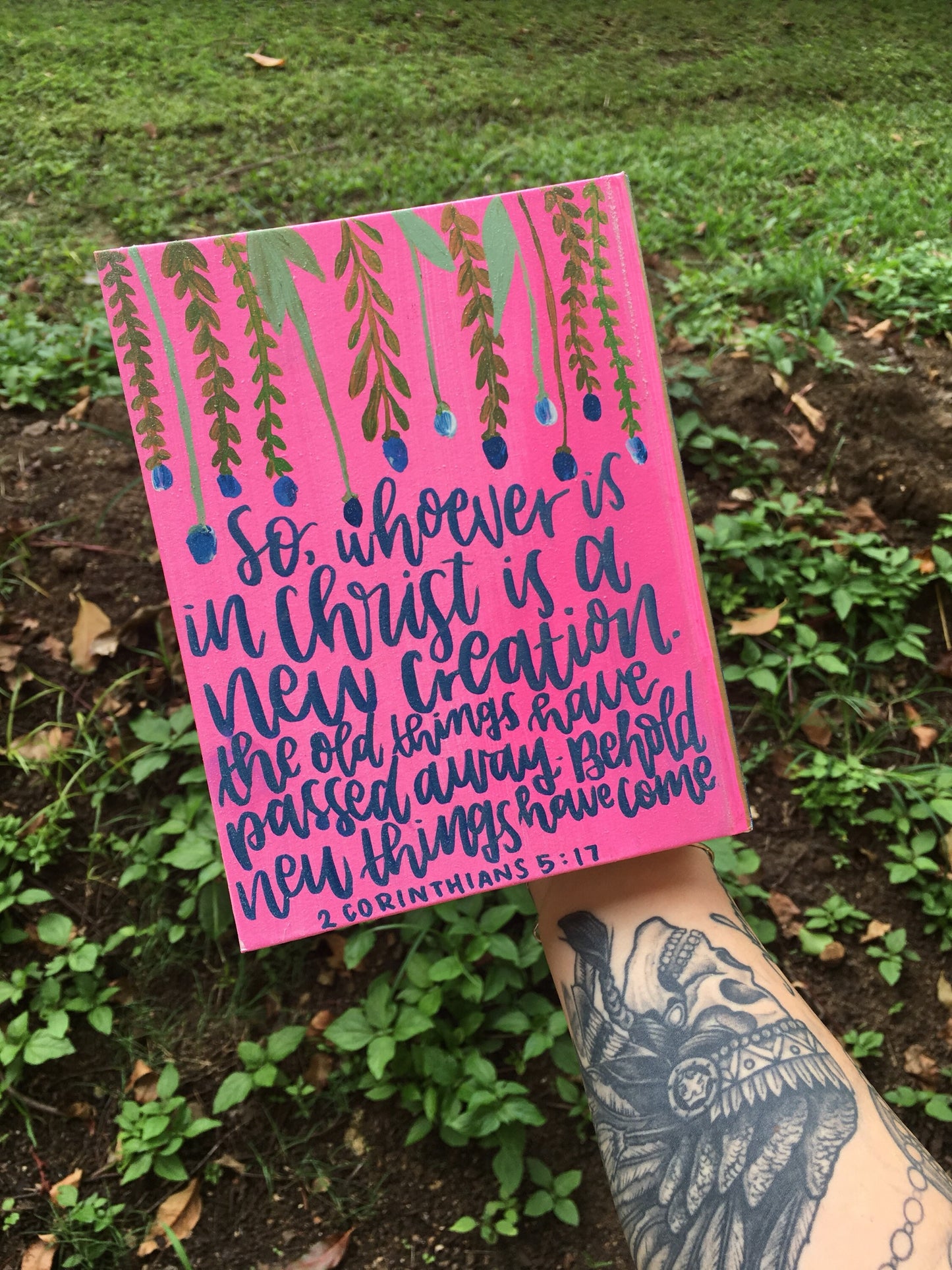 The Deborah Bible | Hand Painted Journaling Bible