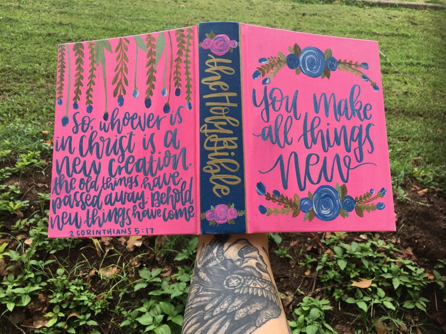 The Deborah Bible | Hand Painted Journaling Bible