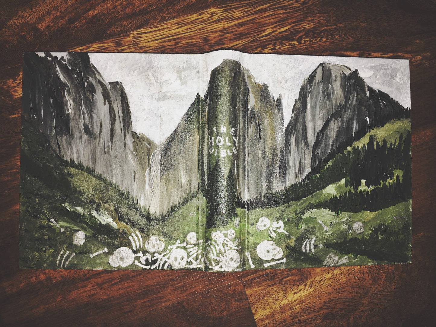 The Travis Bible | Hand Painted Journaling Bible