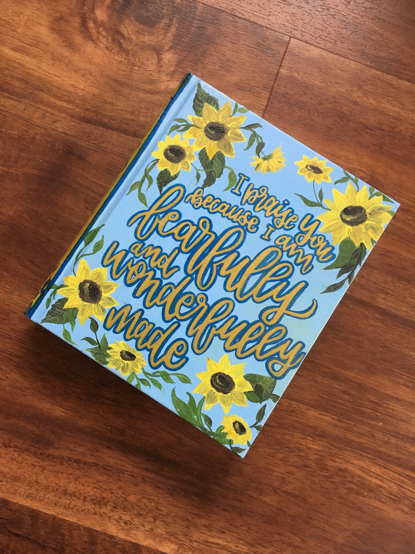 The Lindsey Bible | Hand Painted Journaling Bible