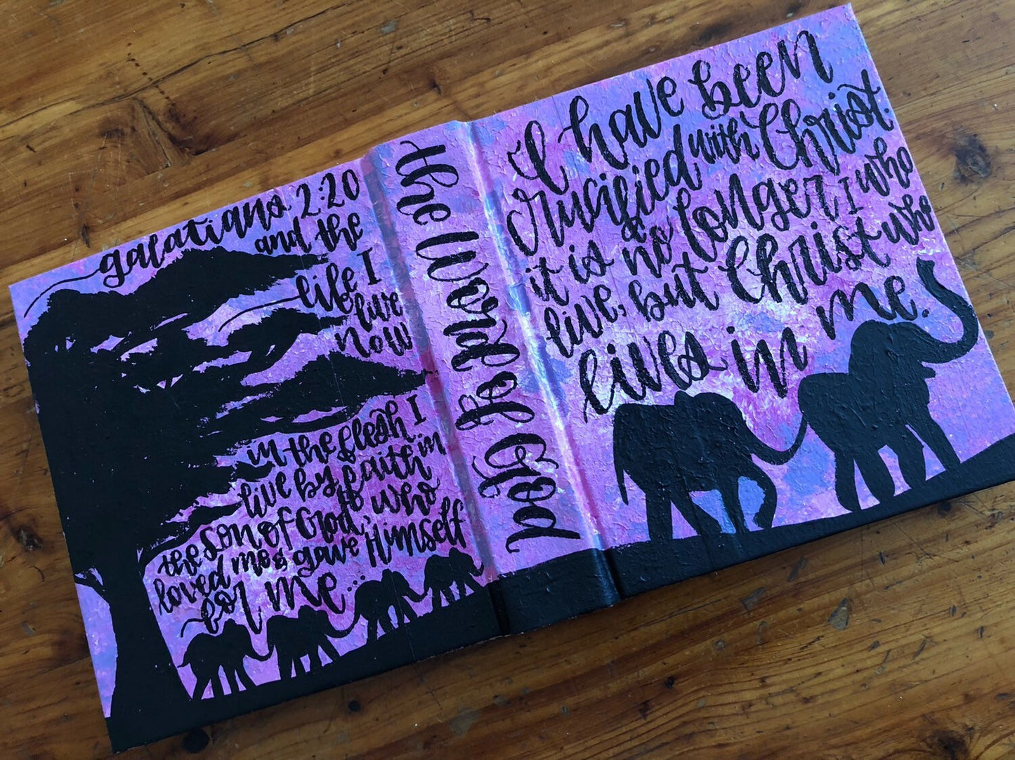 The Dawn Bible | Hand Painted Journaling Bible
