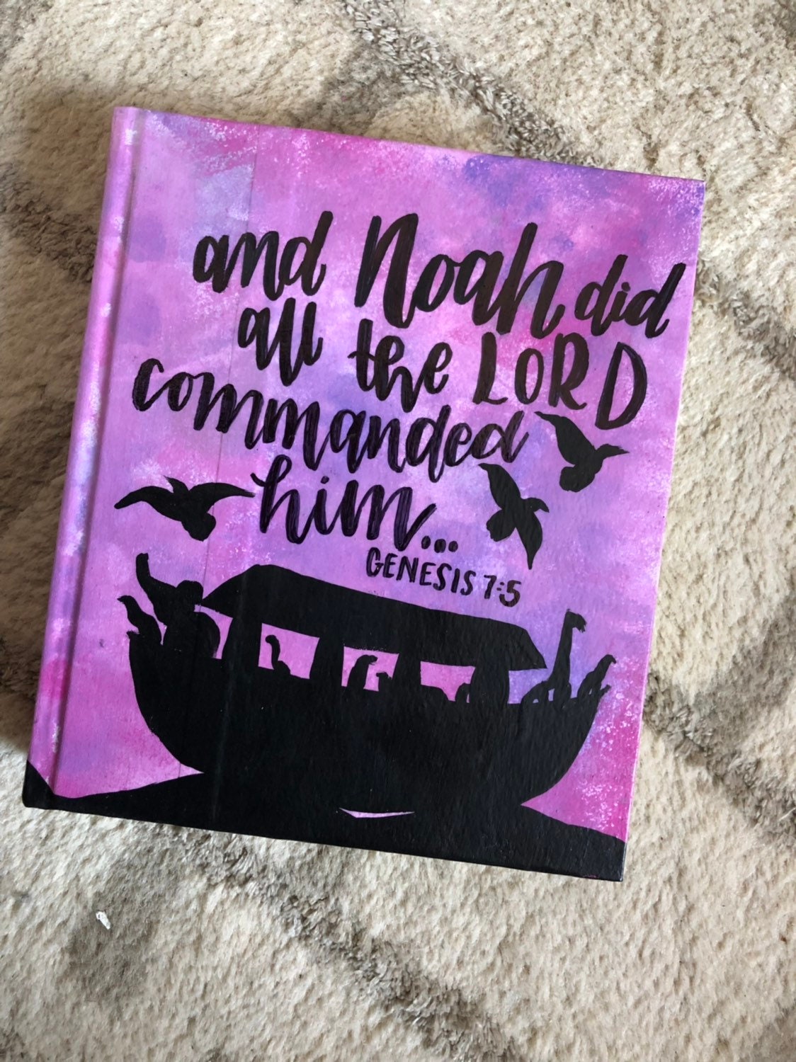 The Dawn Bible | Hand Painted Journaling Bible