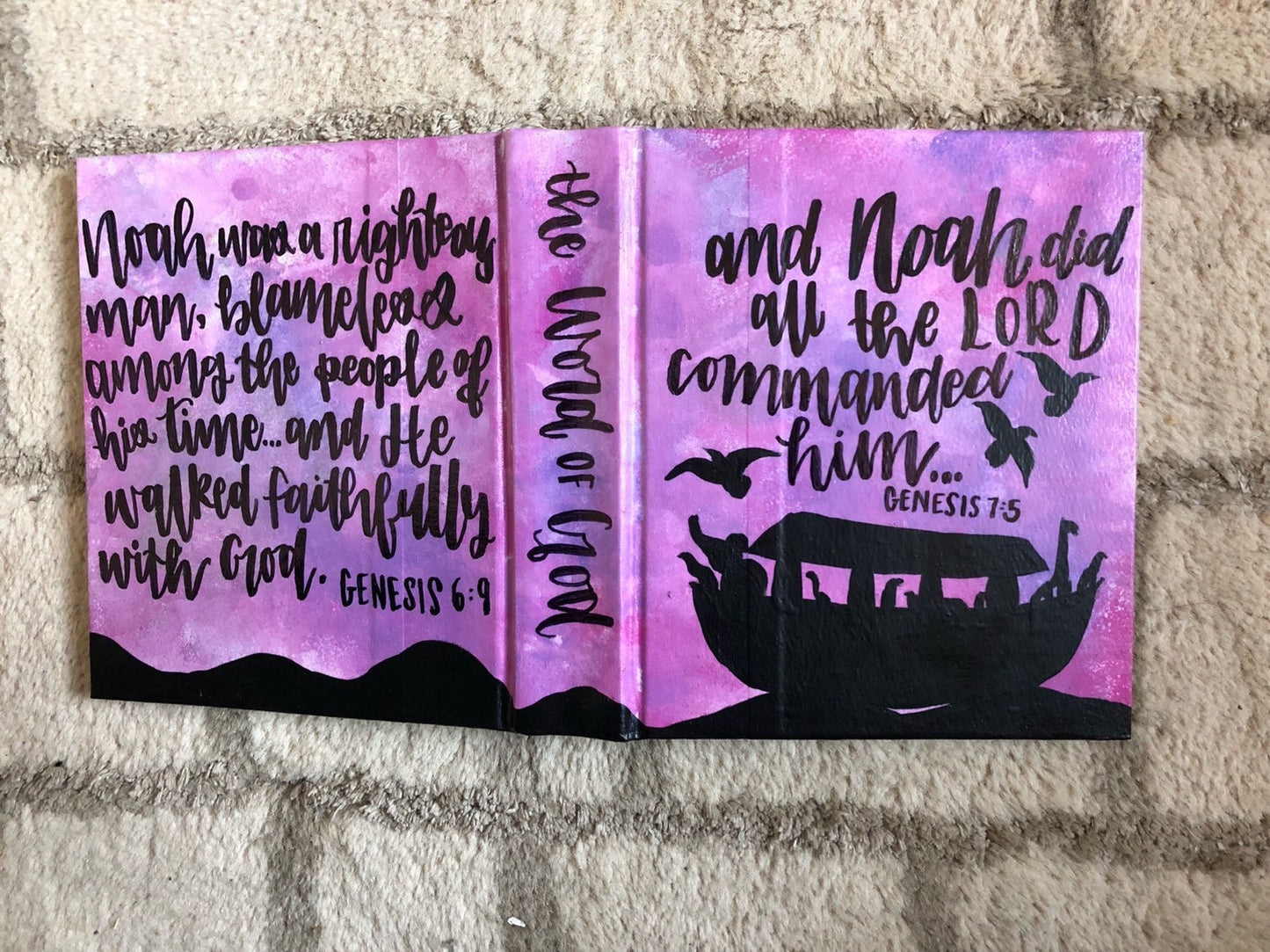 The Dawn Bible | Hand Painted Journaling Bible