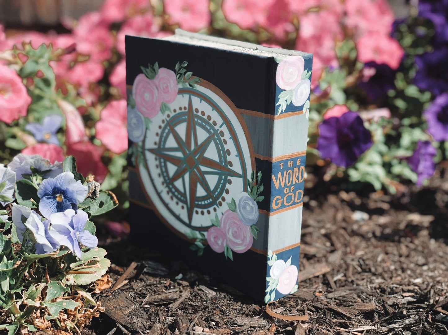 The Emily Bible | Hand Painted Journaling Bible
