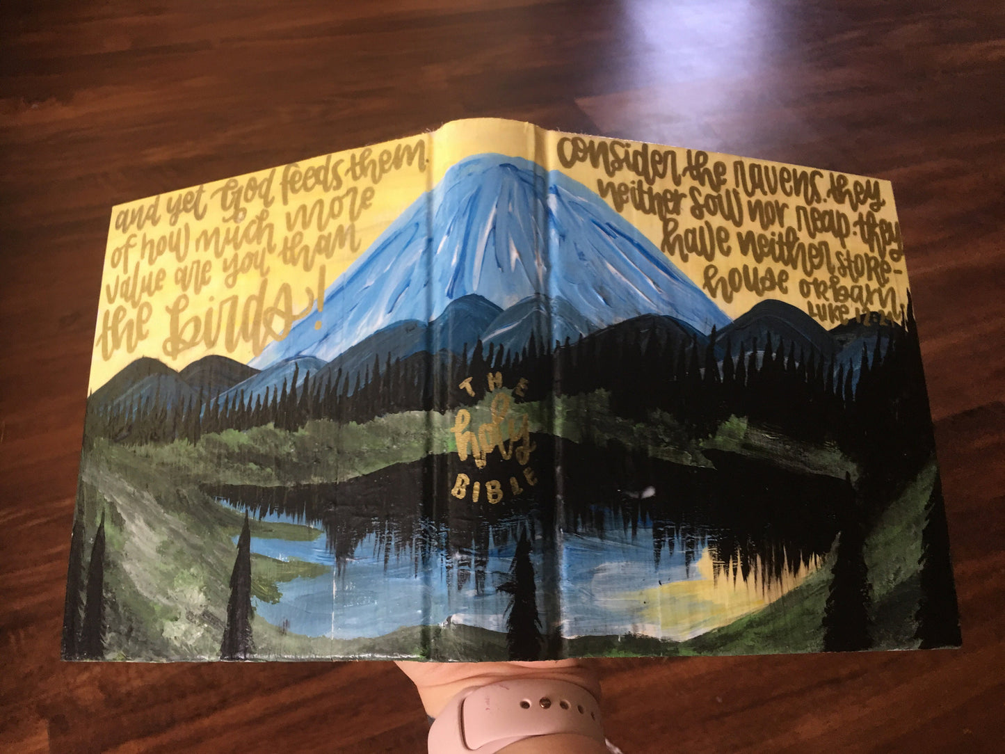 The Paulie Bible | Hand Painted Journaling Bible
