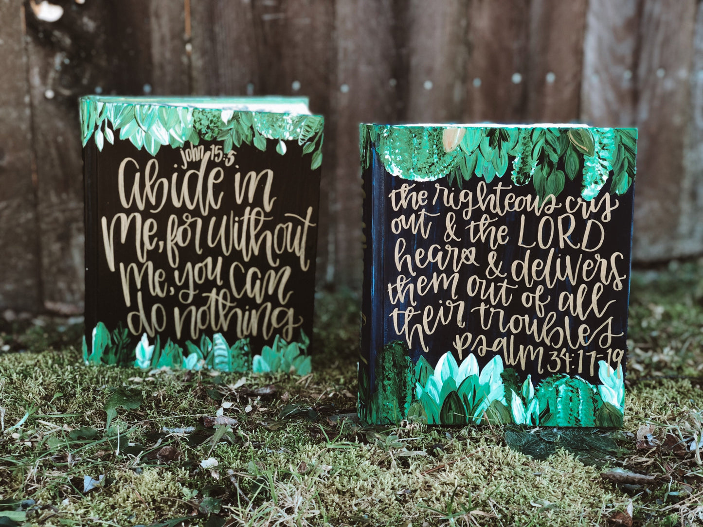 The Erica Bible | Hand Painted Journaling Bible