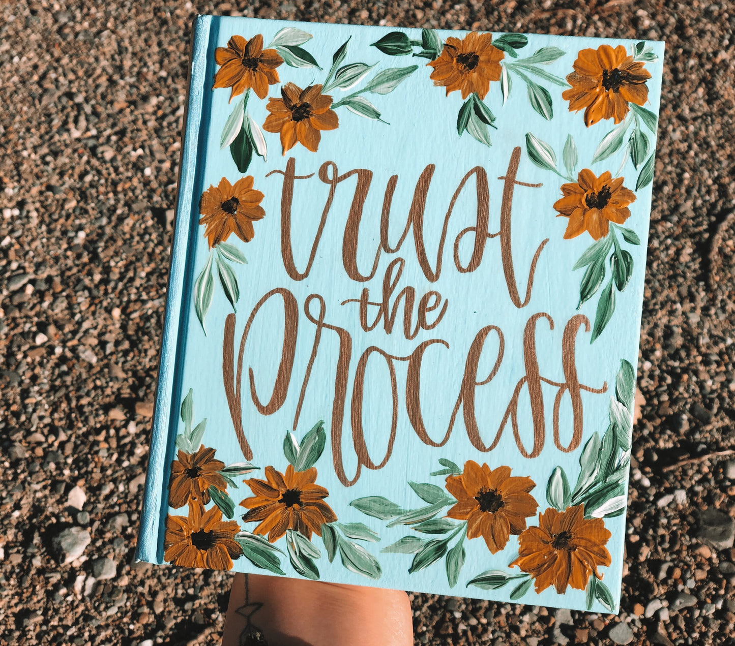 The Lindsey Bible | Hand Painted Journaling Bible
