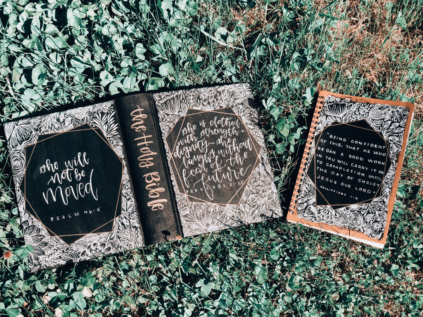 The Tina Bible | Hand Painted Journaling Bible