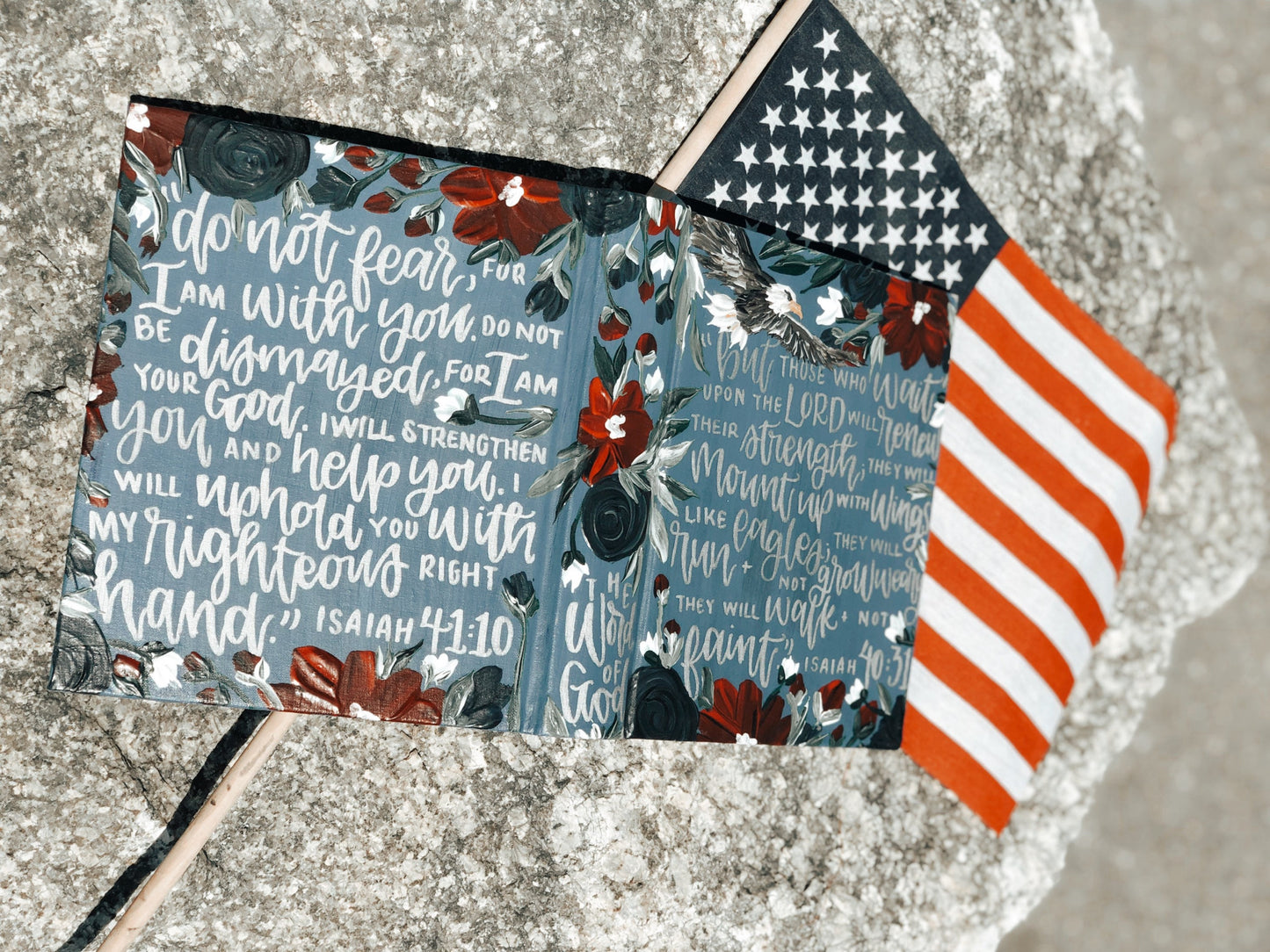 The Johanna Bible | Hand Painted Journaling Bible