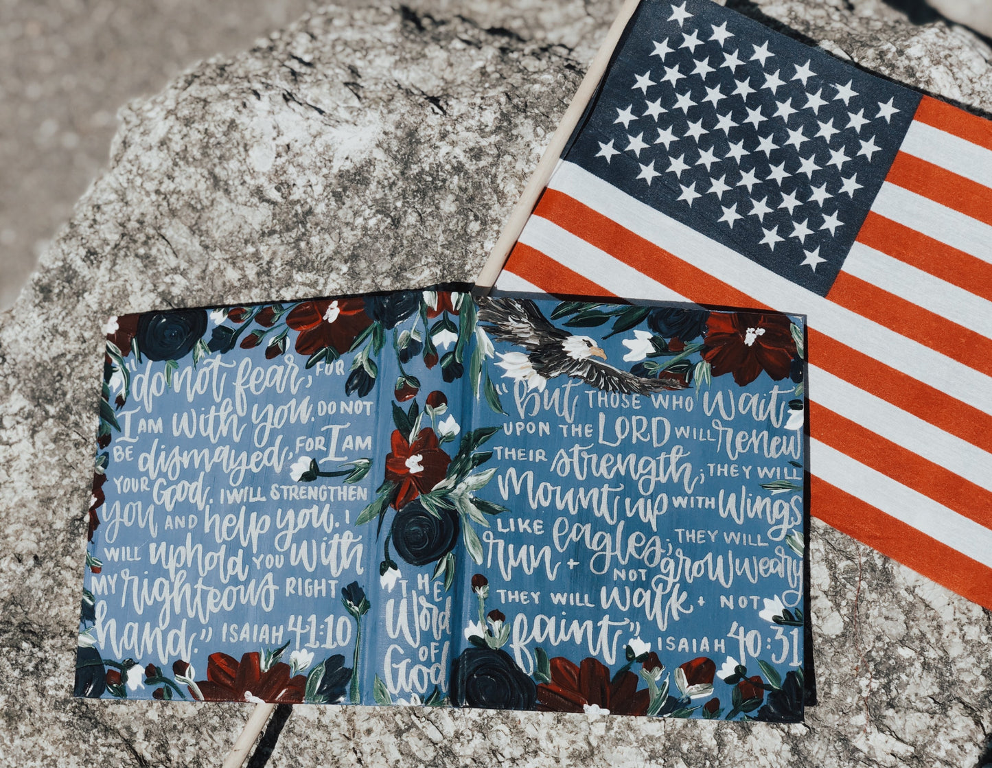The Johanna Bible | Hand Painted Journaling Bible