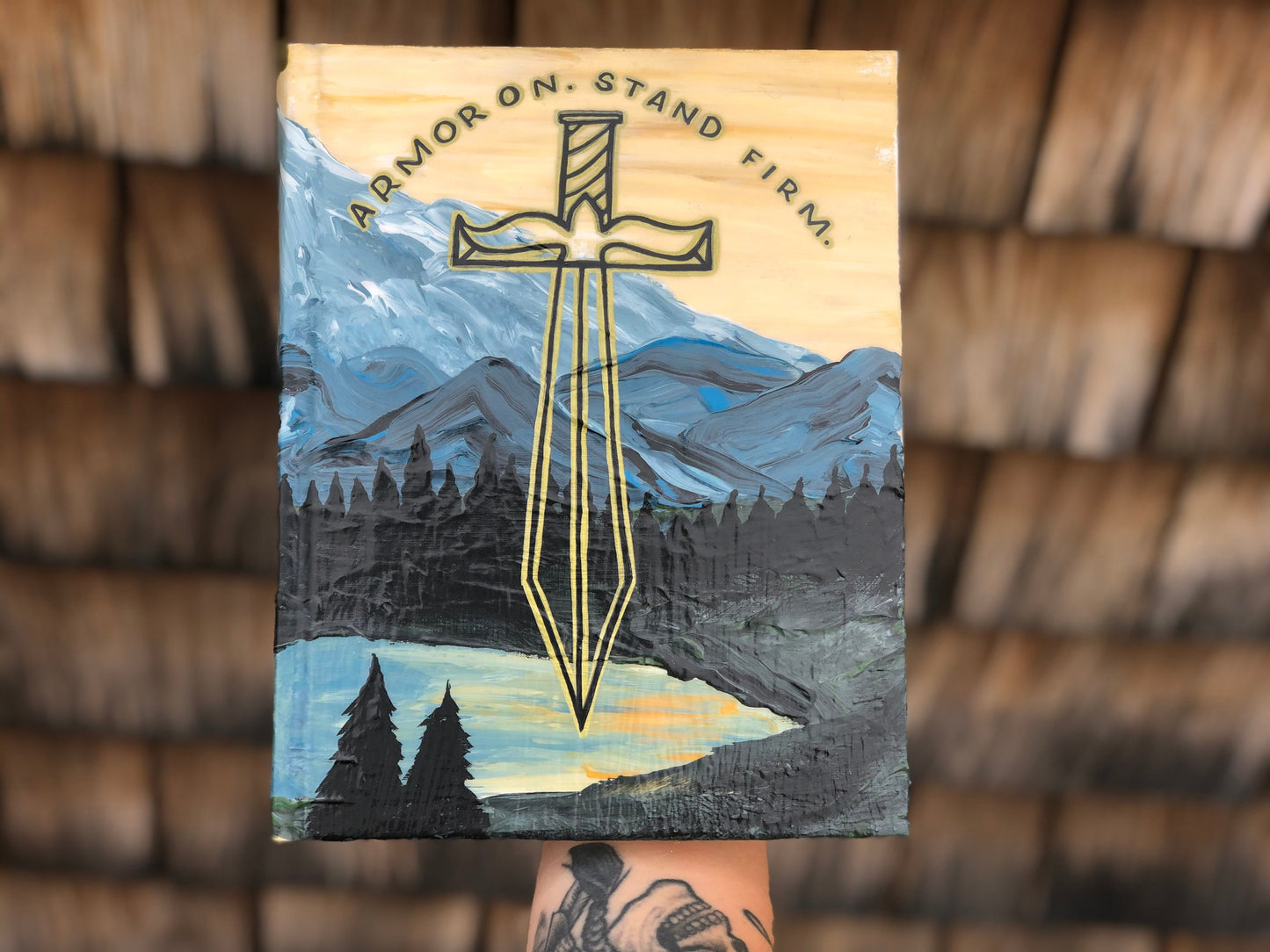 The Paulie Bible | Hand Painted Journaling Bible