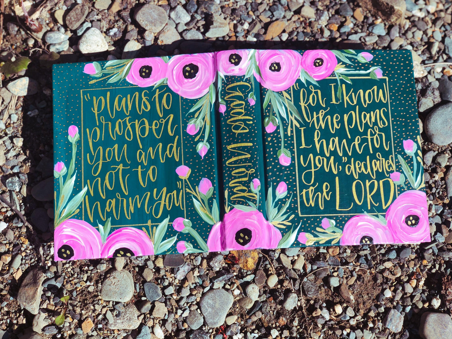 The Morgan Bible | Hand Painted Journaling Bible