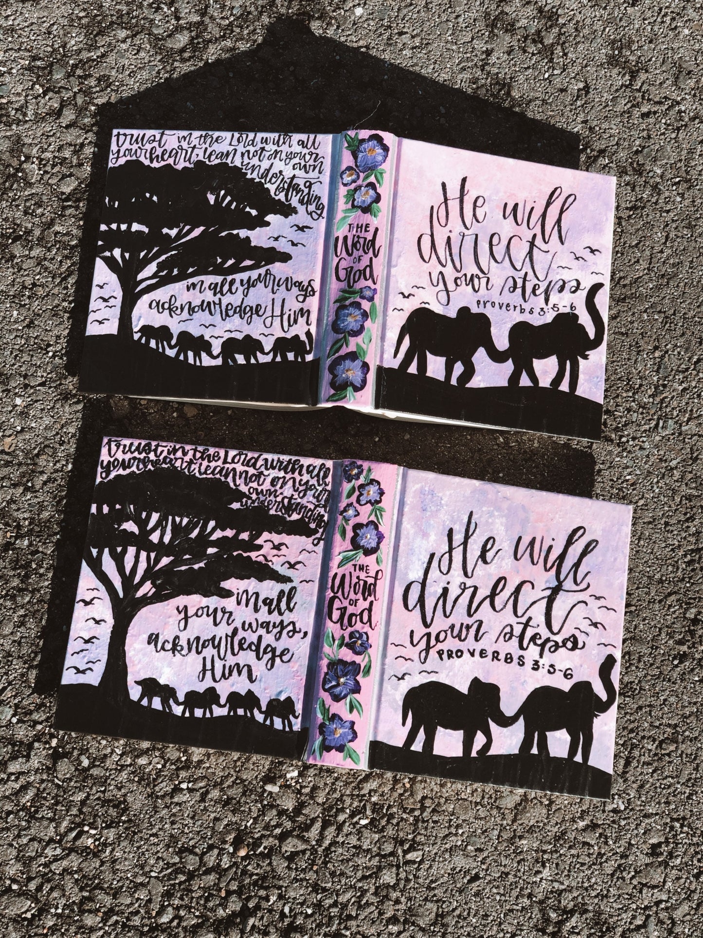 The Dawn Bible | Hand Painted Journaling Bible