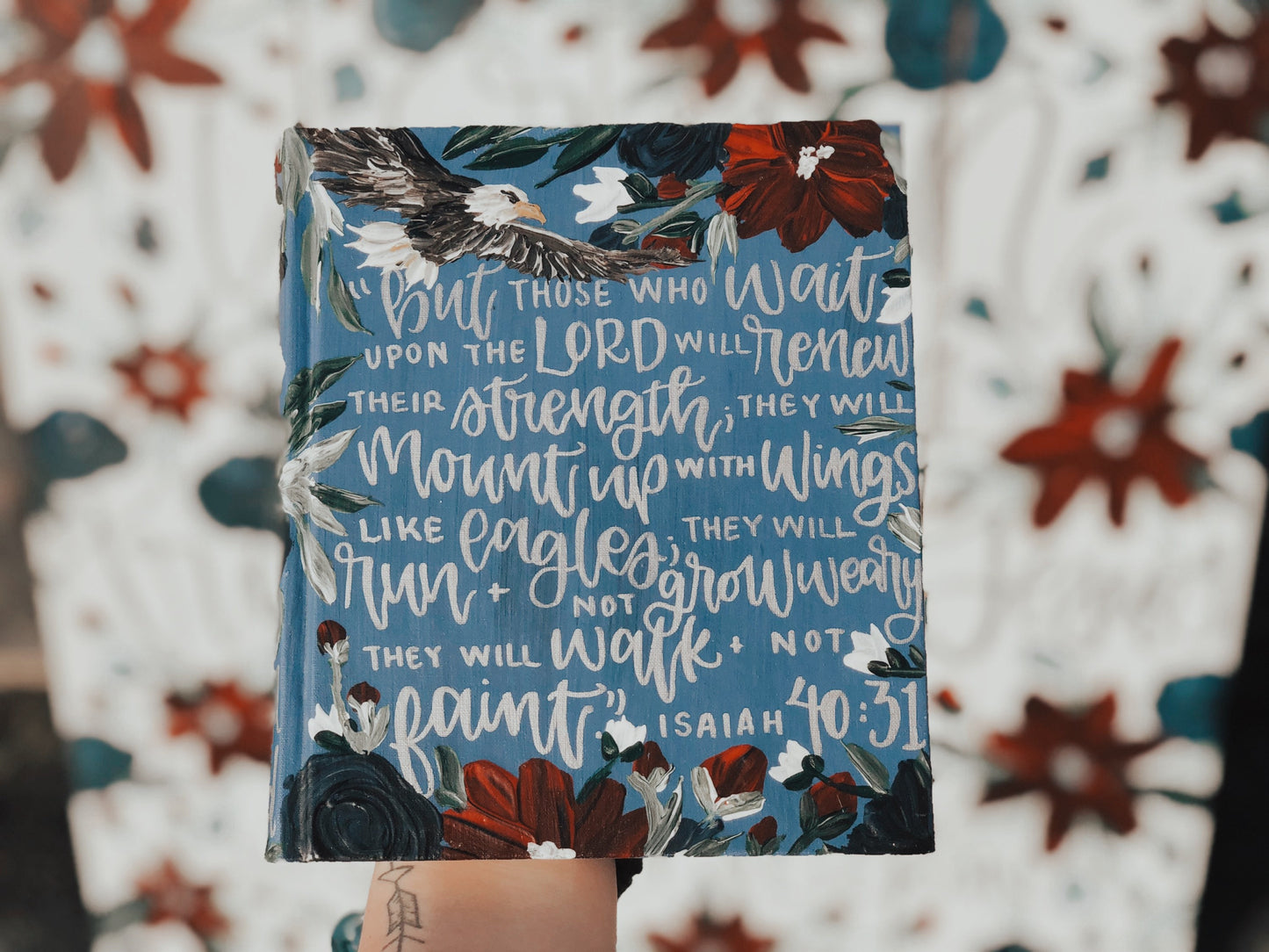 The Johanna Bible | Hand Painted Journaling Bible