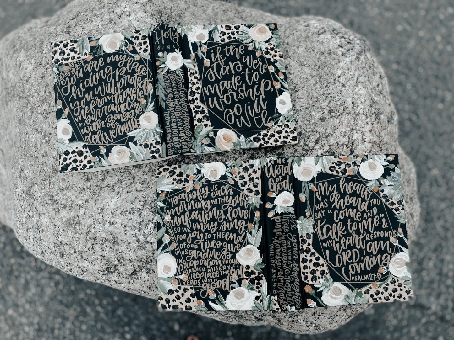 The Dana Bible | Hand Painted Journaling Bible