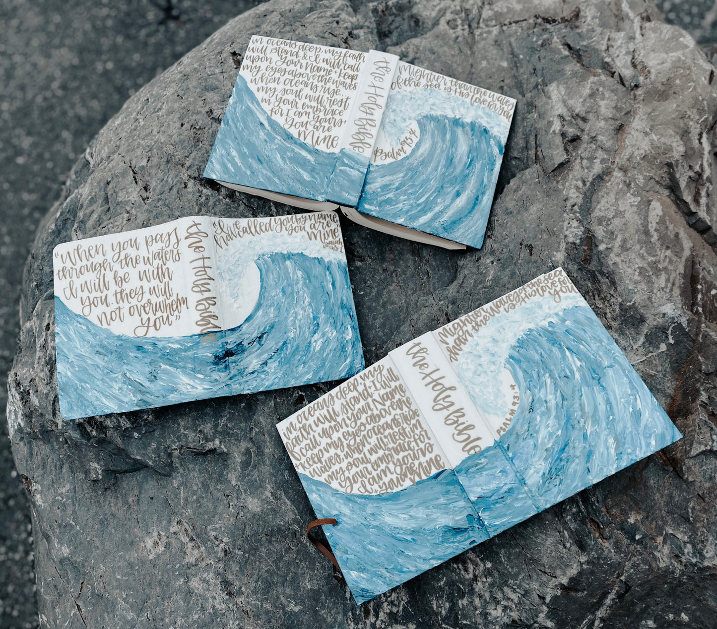 The Maureen Bible | Hand Painted Journaling Bible