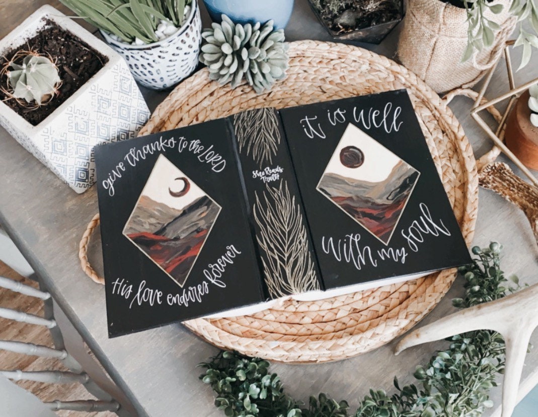 The Myca Bible | Hand Painted Journaling Bible