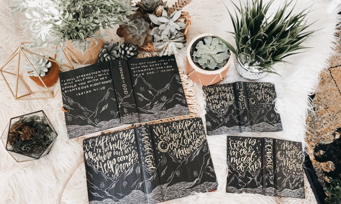 The Adam Bible | Hand Painted Journaling Bible