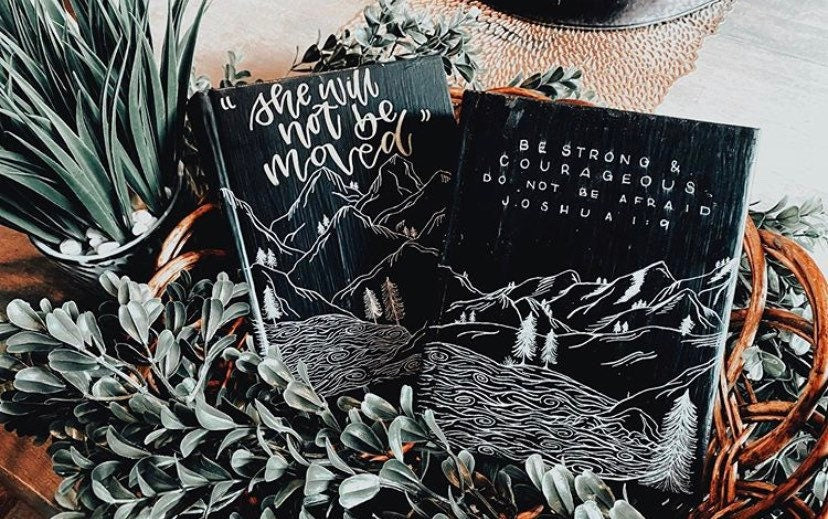 The Adam Bible | Hand Painted Journaling Bible