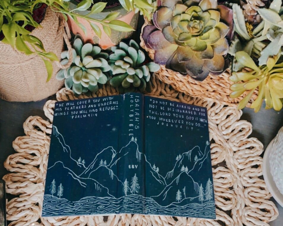 The Adam Bible | Hand Painted Journaling Bible