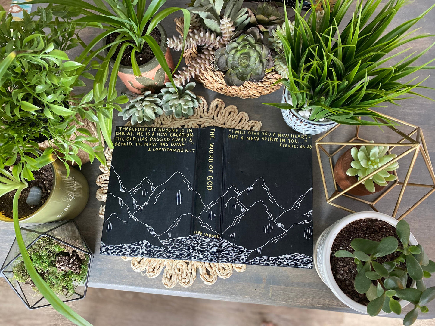 The Adam Bible | Hand Painted Journaling Bible