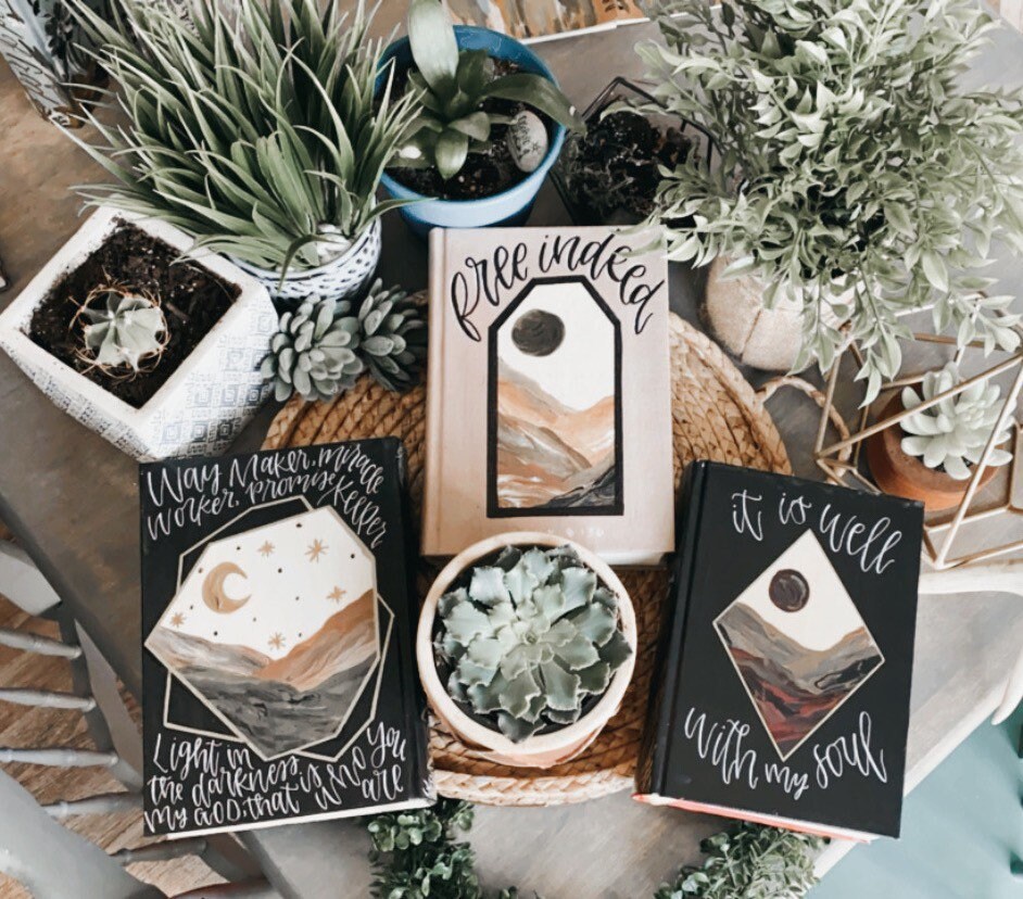 The Myca Bible | Hand Painted Journaling Bible