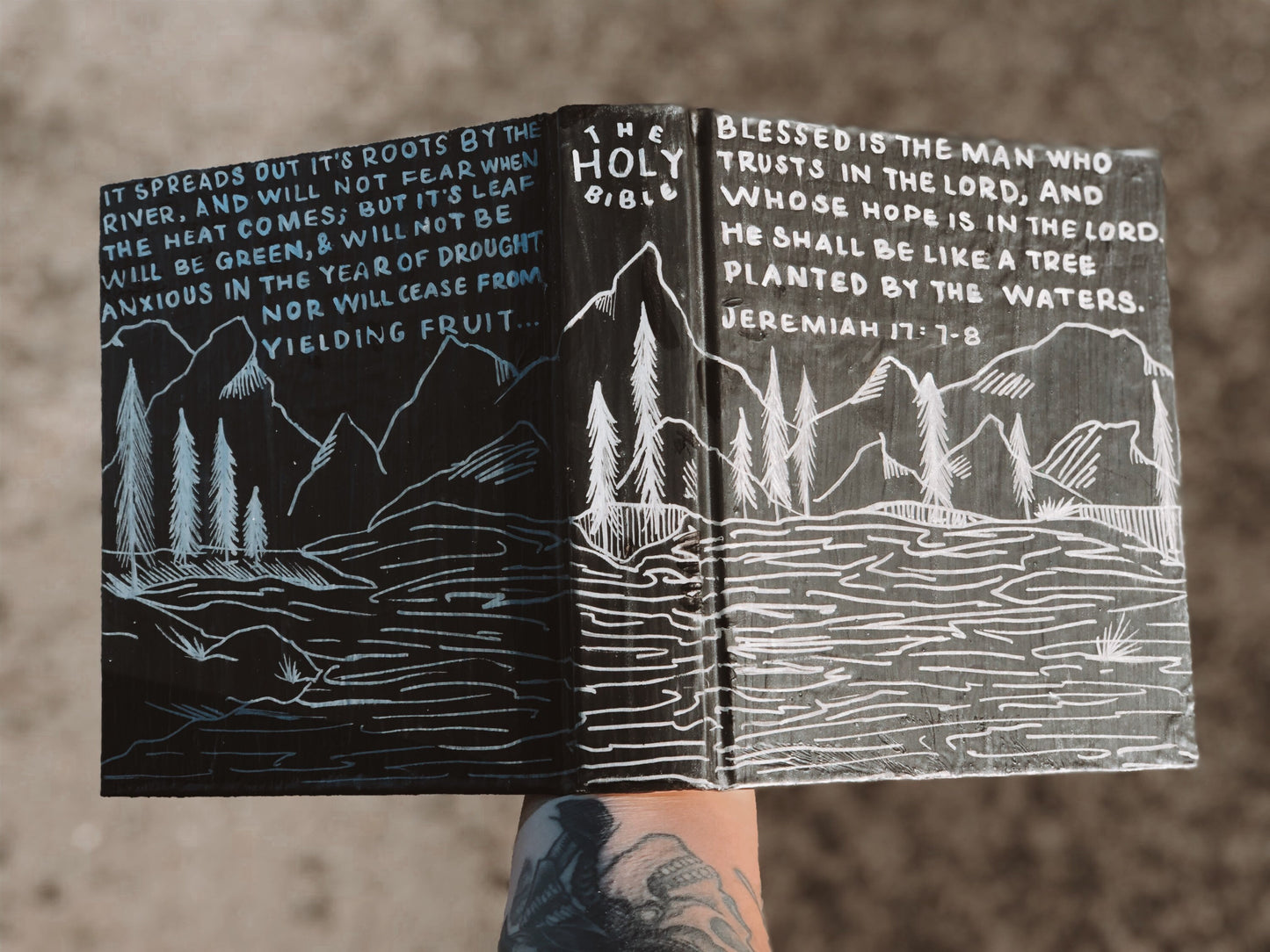 The Adam Bible | Hand Painted Journaling Bible
