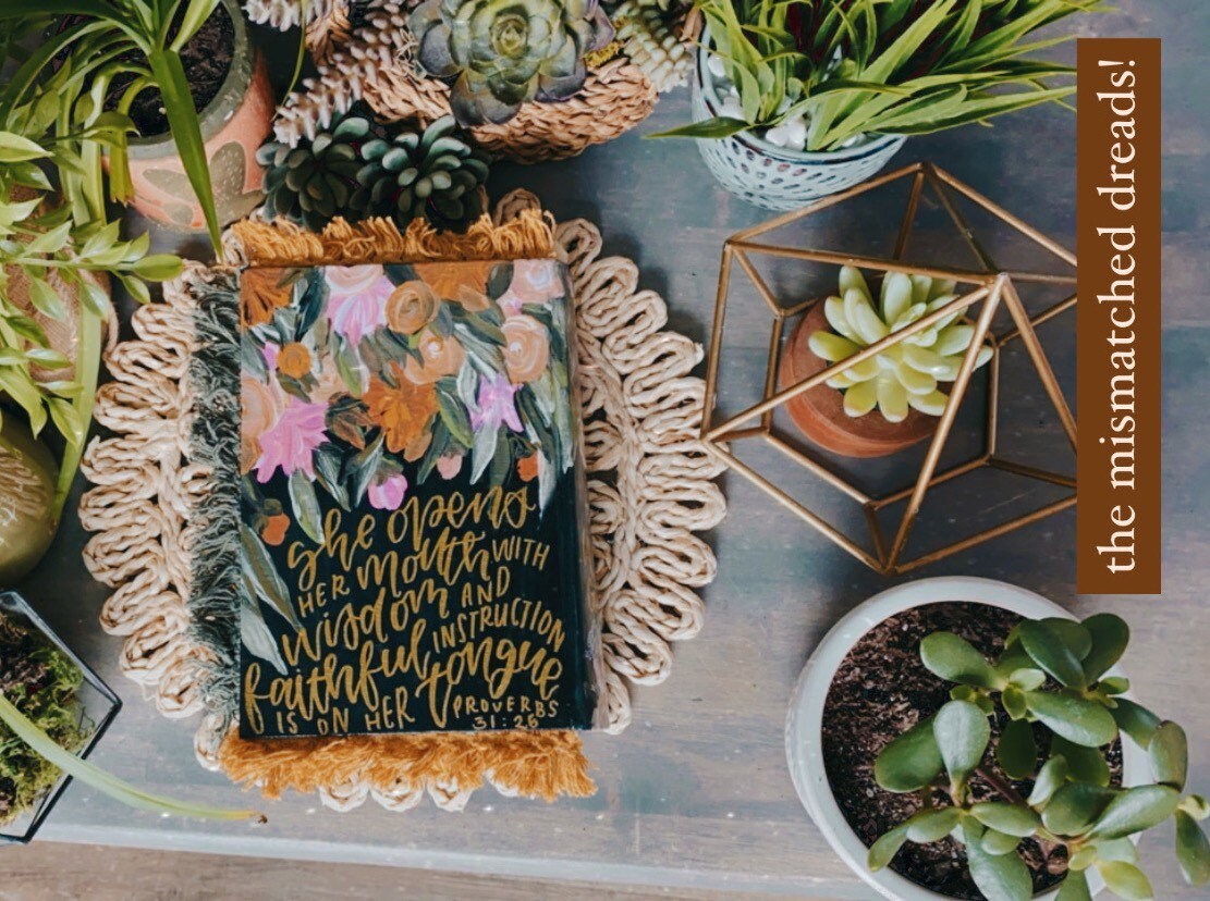 Bible Dreads | Boho Bible Trim