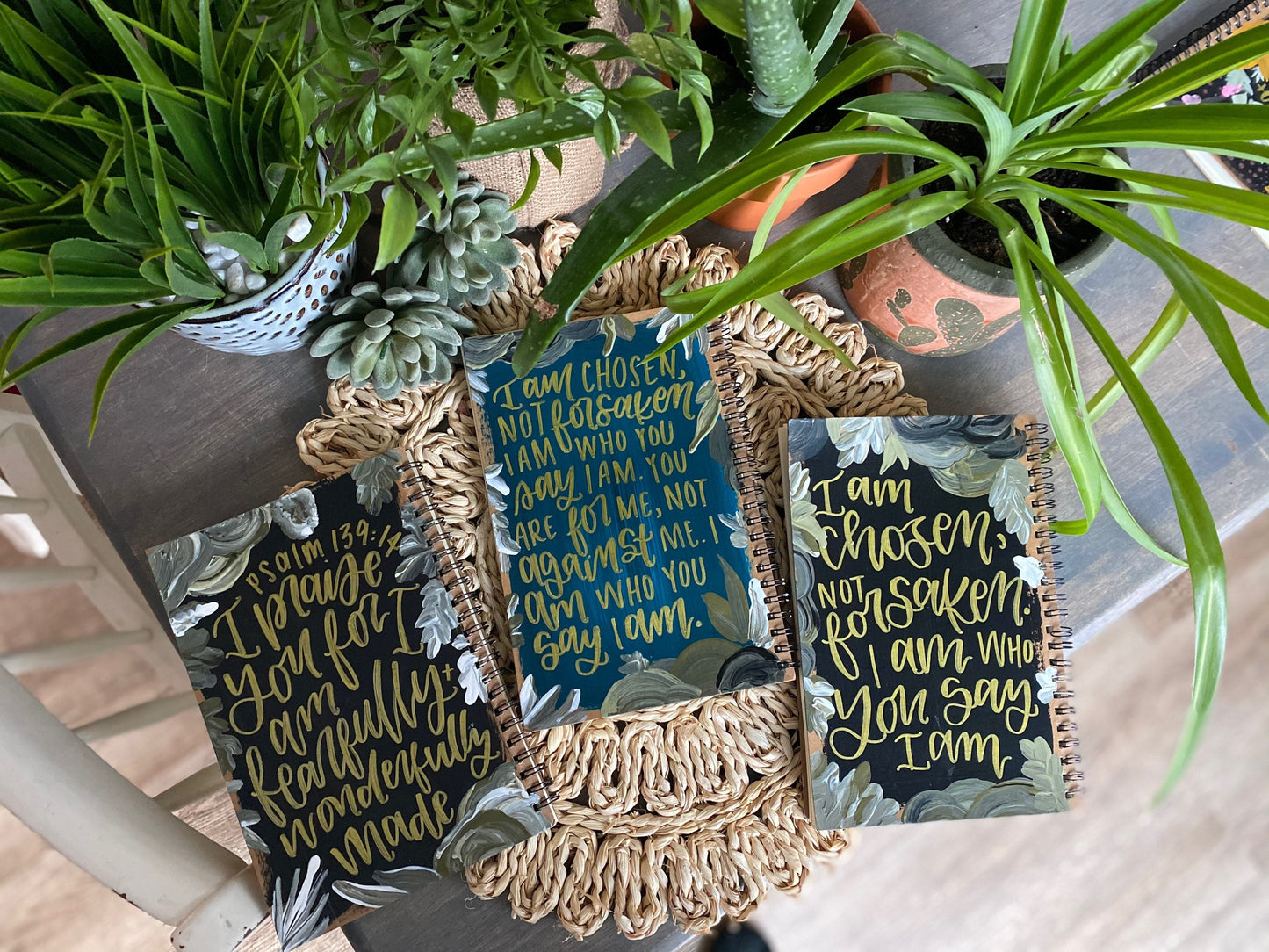 The Erica Bible | Hand Painted Journaling Bible
