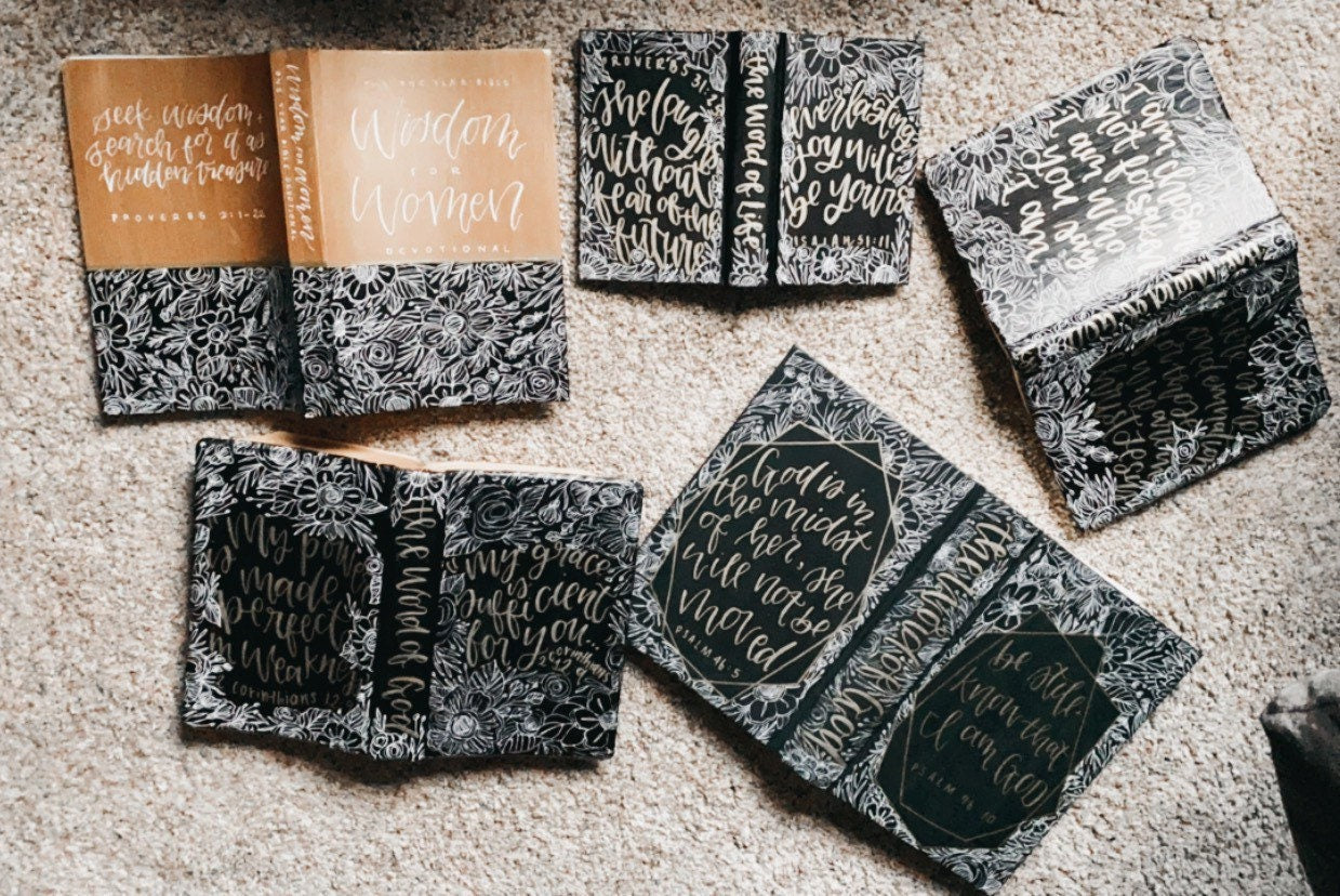 The Tina Bible | Hand Painted Journaling Bible
