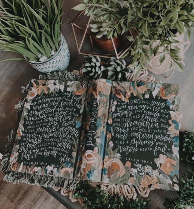 The Maddi Bible | Hand Painted Journaling Bible