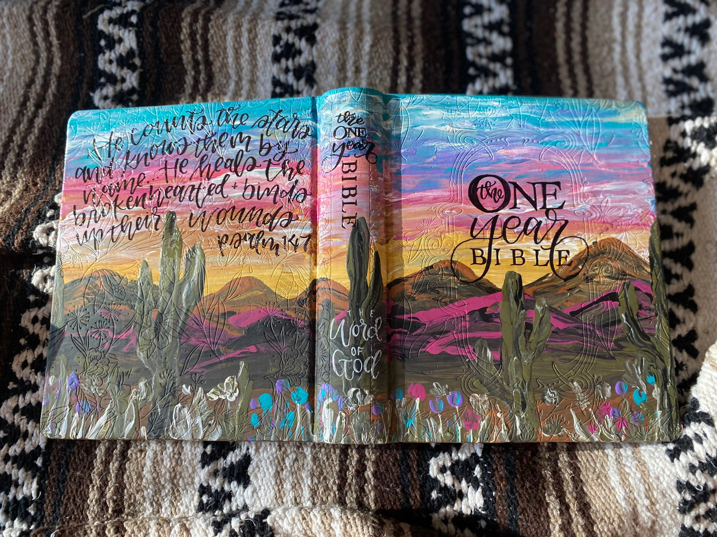 The Andrew Bible | Hand Painted Journaling Bible