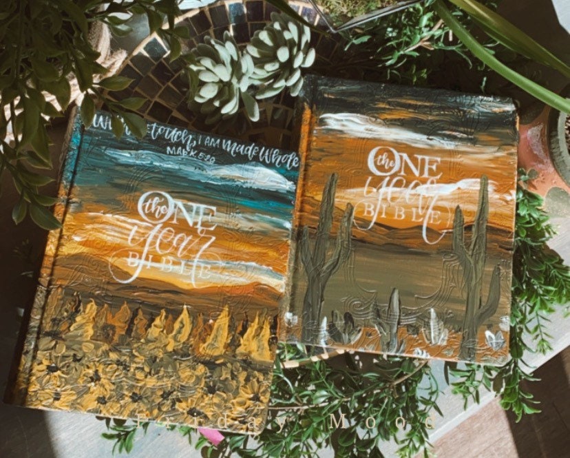 The Andrew Bible | Hand Painted Journaling Bible