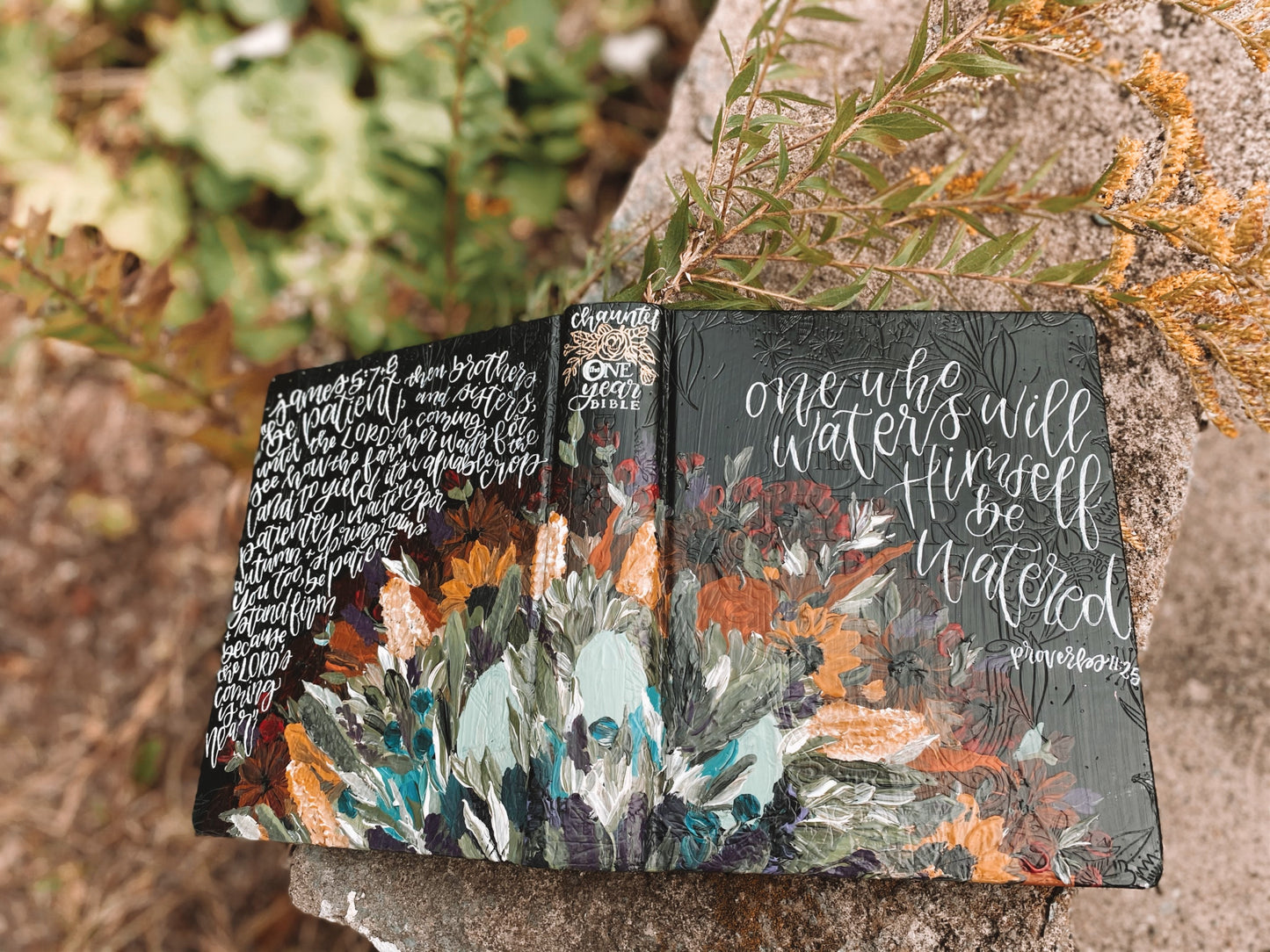 The Marla Bible | Hand Painted Journaling Bible
