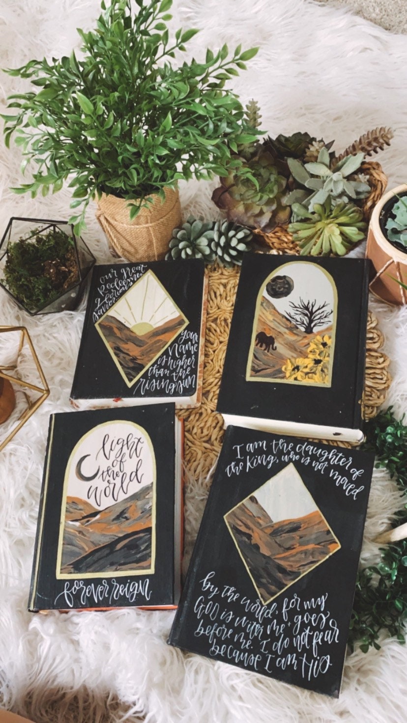 The Myca Bible | Hand Painted Journaling Bible